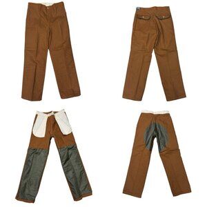 Vintage NOS Saftbak Canvas, Brush Pants Size 38x32 Made in USA Hunting